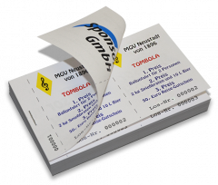 Doppellose mit beidseitigem Aufdruck online bestellen